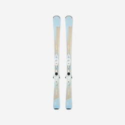 SKI ALPIN FEMME AVEC FIXATIONS - BOOST 500 - BLEU
