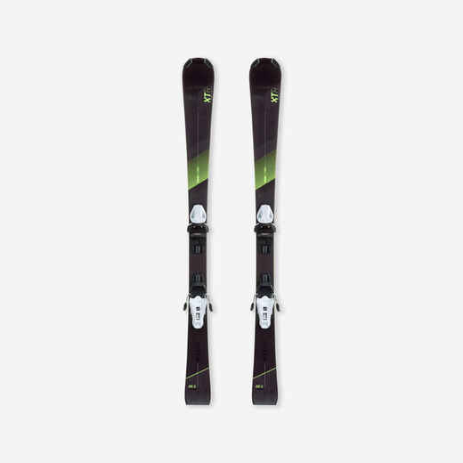 
      JR DOWNHILL  SKI WITH BINDINGD - BOOST 900 - BLACK/YELLOW 
  