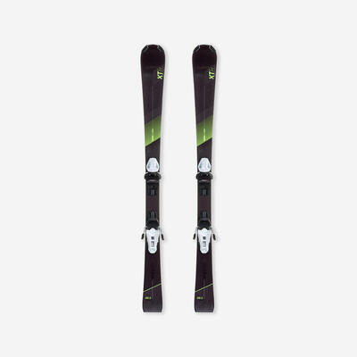Ski Kinder mit Bindung Piste - Boost 900 schwarz/gelb