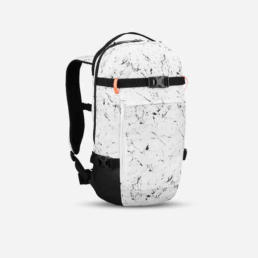 Freeride Mountain Bike Backpack FR/AM 100 23 L White Black