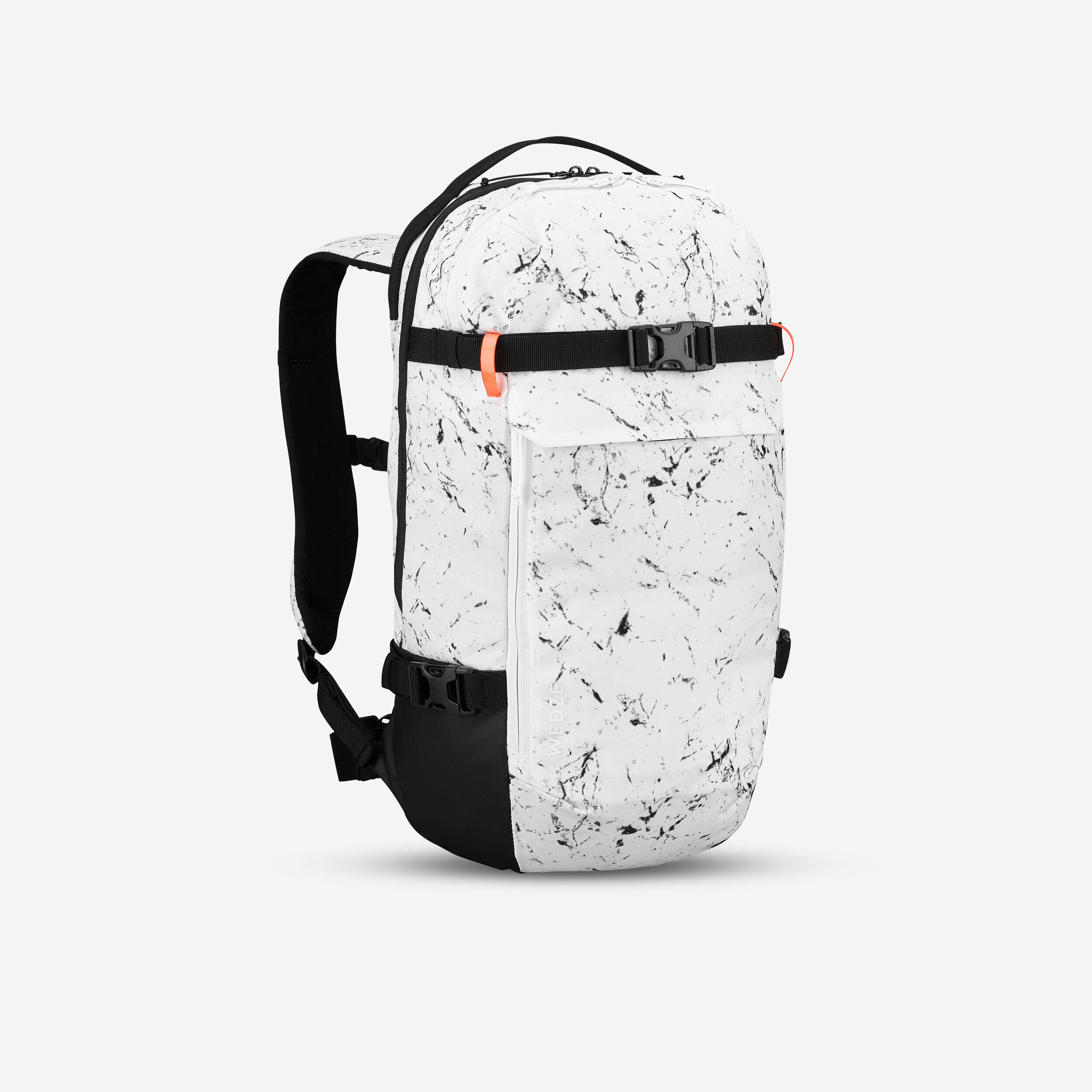 WEDZE Freeride ski snowboard backpack - FR 100 23L - White black