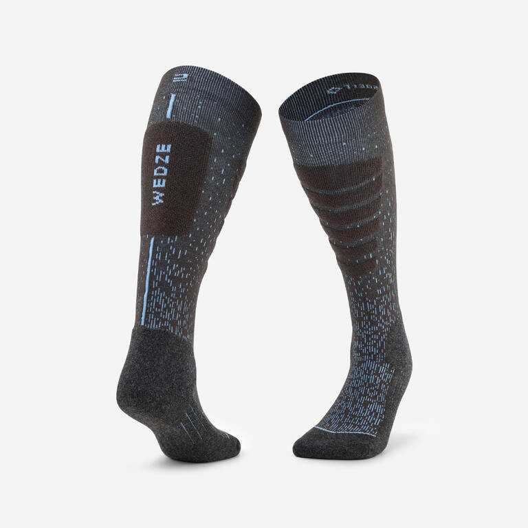 Ski Socks 100 JQT 23 - Grey