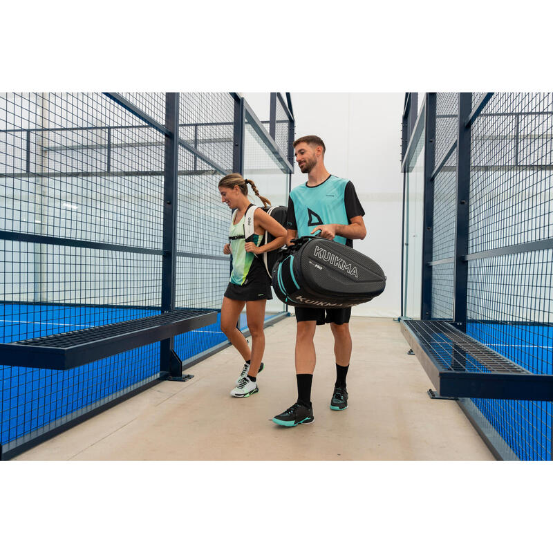 Padeltasche thermoisoliert 46>54 Liter - Kuikma Pro schwarz/weiss