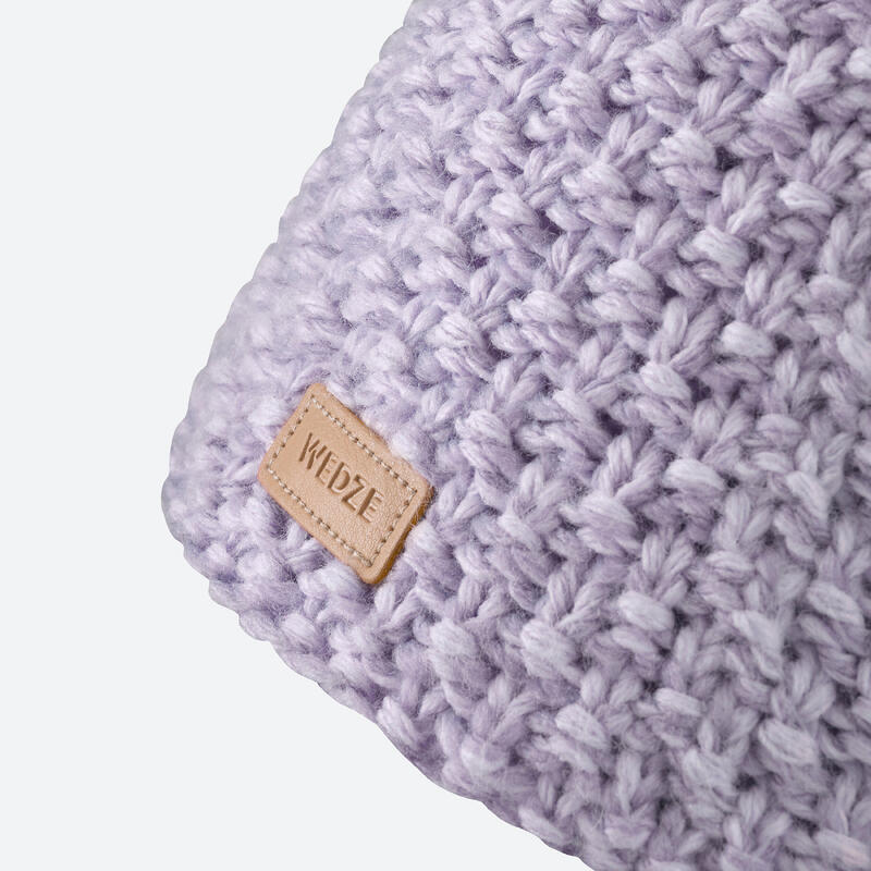 BONNET DE SKI MADE IN FRANCE ENFANT - TIMELESS - Violet