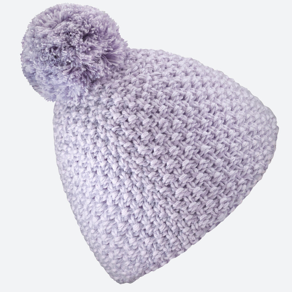 KIDS’ SKI HAT MADE IN FRANCE - TIMELESS - Purple