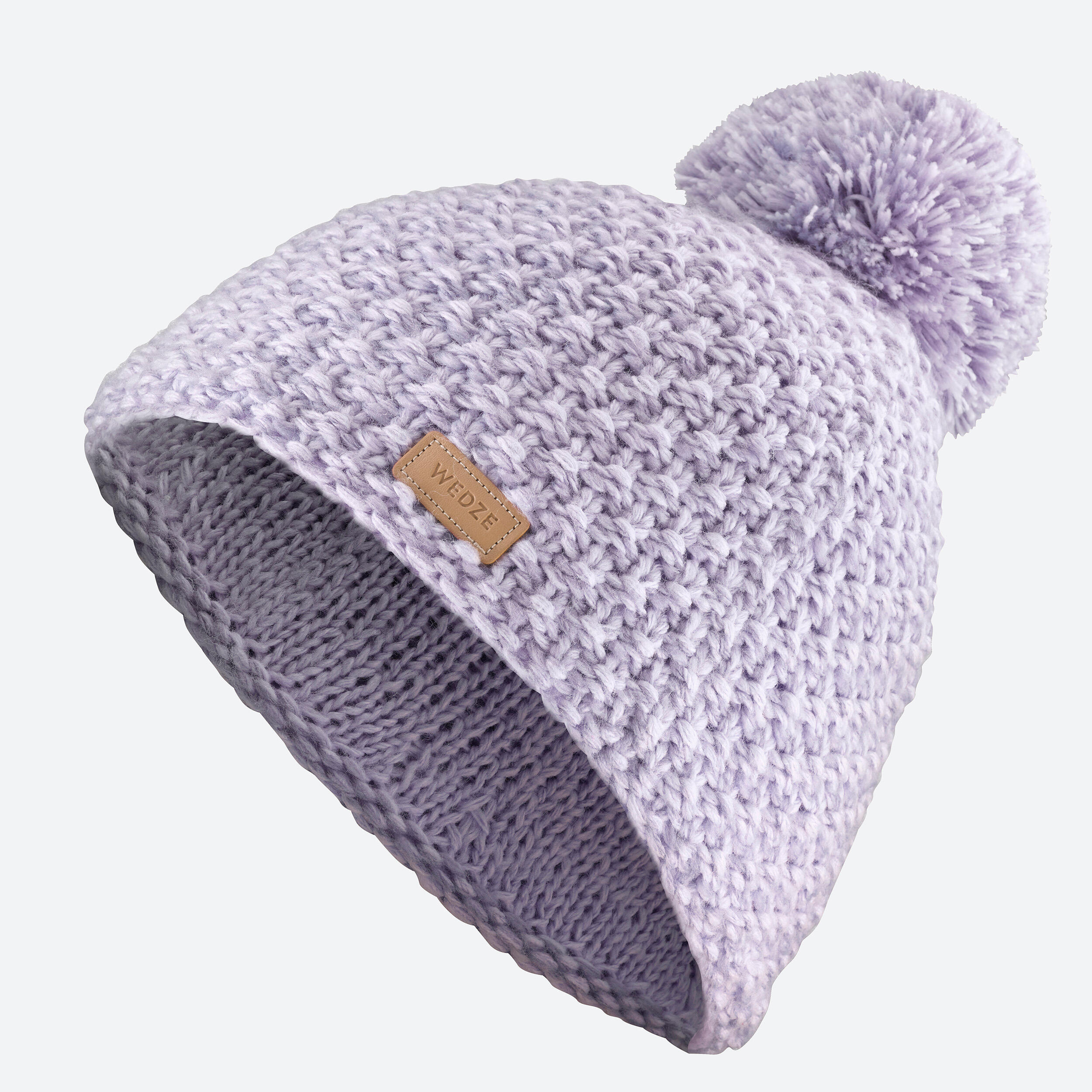 KIDS’ SKI HAT MADE IN FRANCE - TIMELESS - Purple 4/8