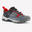 Chaussures de randonnée enfant à laçage rapide Crossrock grise du 35 AU 38