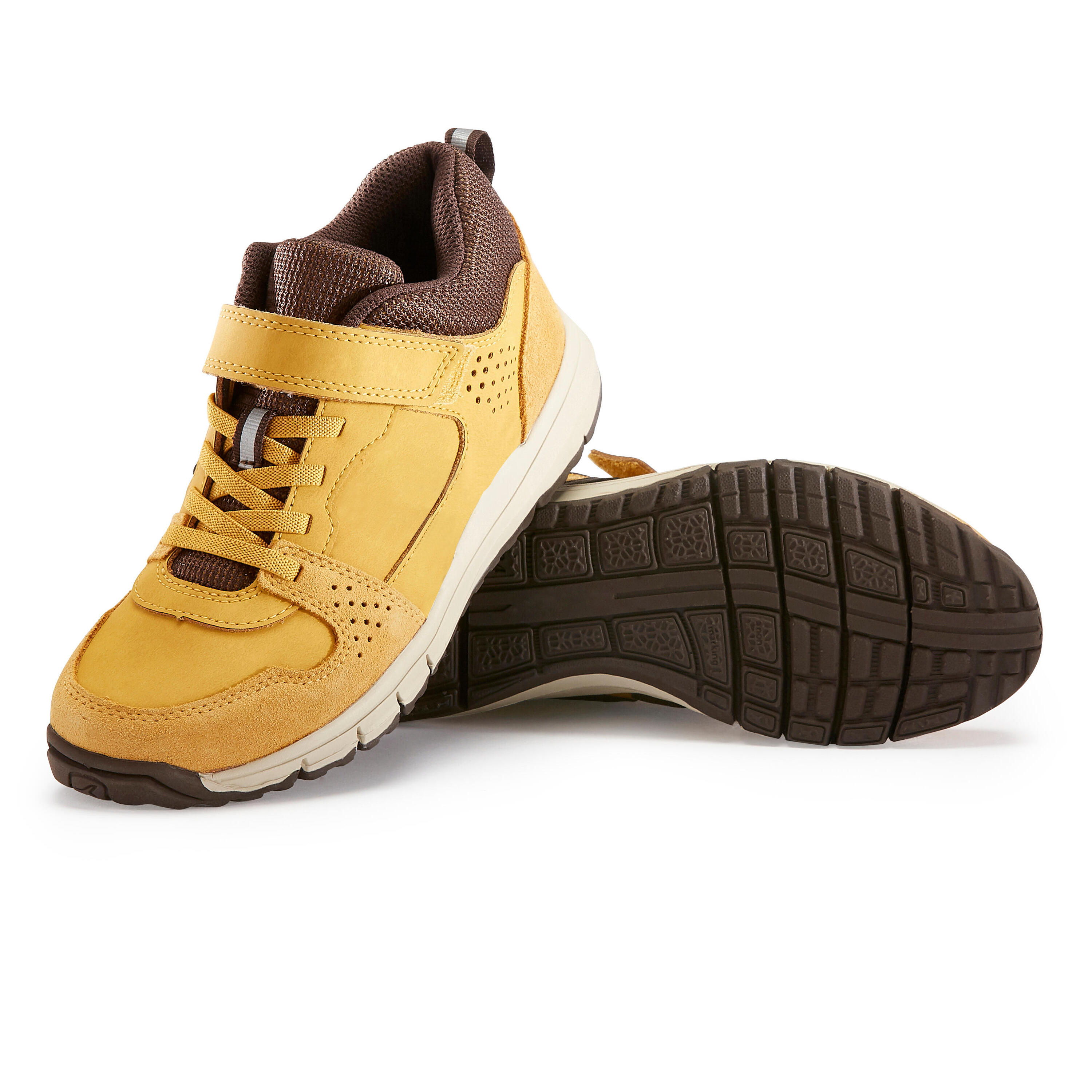 Kids' Rip-Tab Leather Shoes Protect 560 6/18