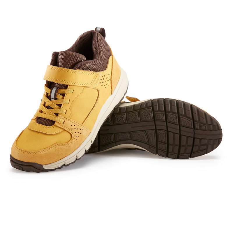 Leren sneakers met klittenband voor kinderen Protect 560