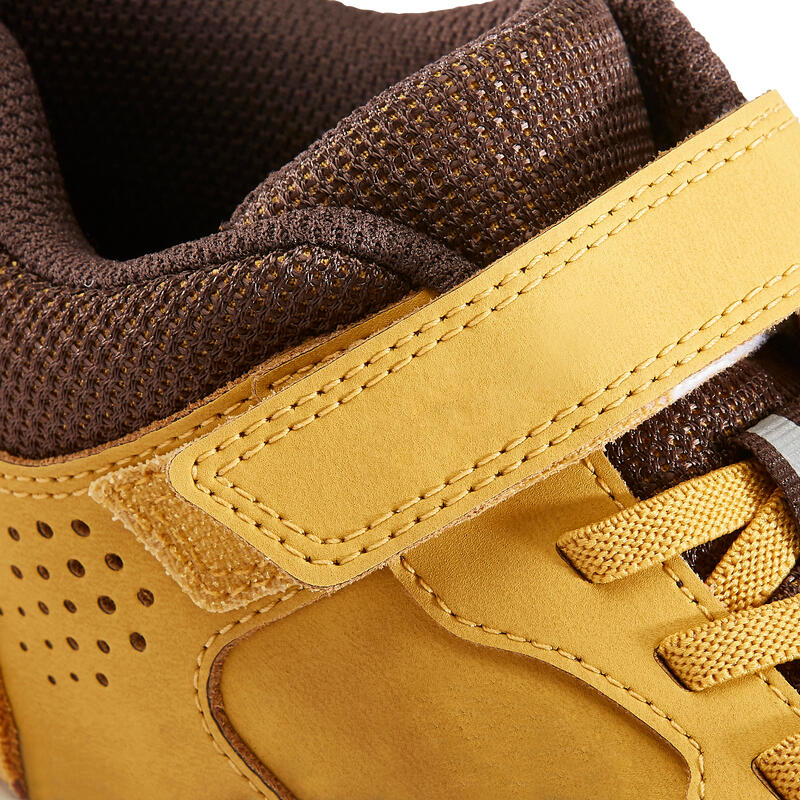 Dětské kožené boty na suchý zip 560 Protect