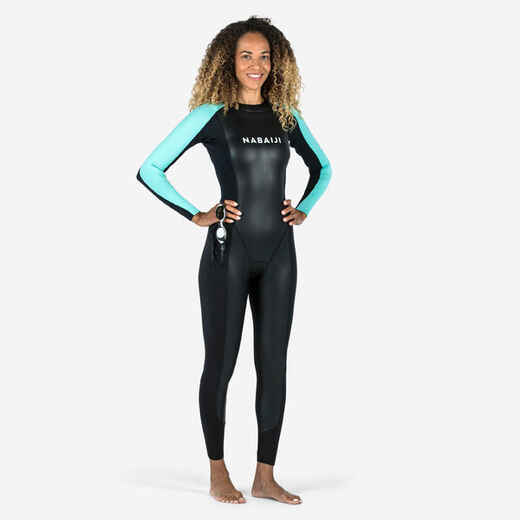 
      Women's Open Water Swimming Neoprene Wetsuit OWS 100
  