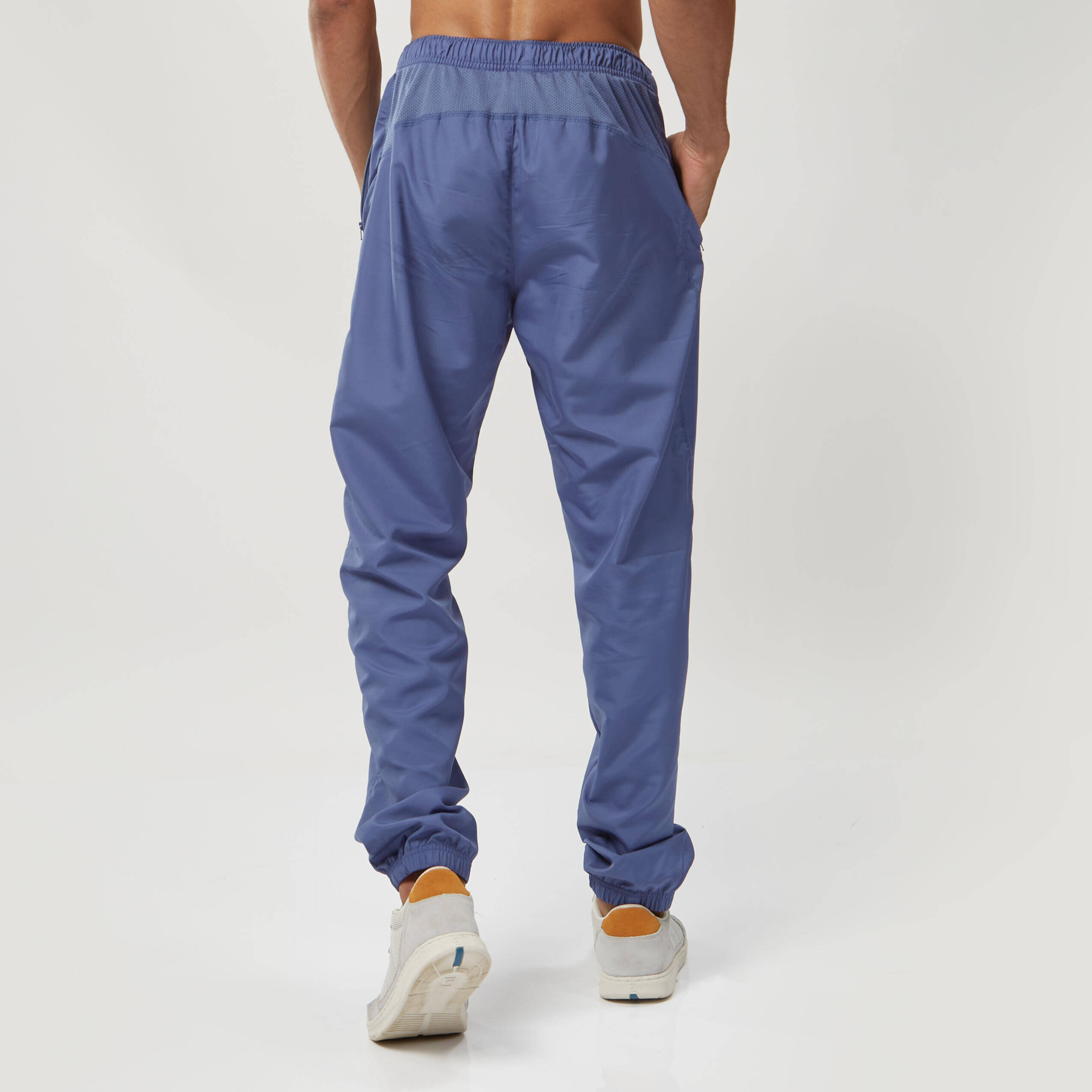 Men Gym Trackpants Slim Fit Jogger Style, Breathable, Quick Dry - Slate Blue -  5