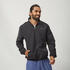 Men Gym Tracksuit  Jacket Polyester FJA 100 - Black