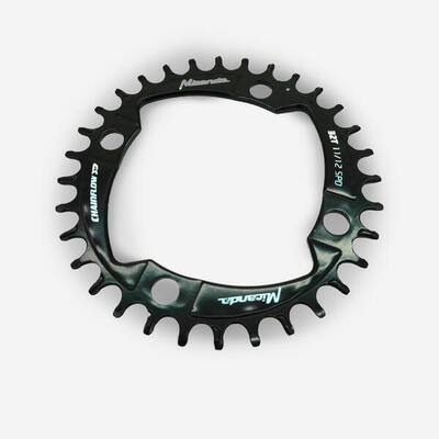 Kettingblad 32-34-36-38t bcd104 _ zonder spider voor elektrische fiets