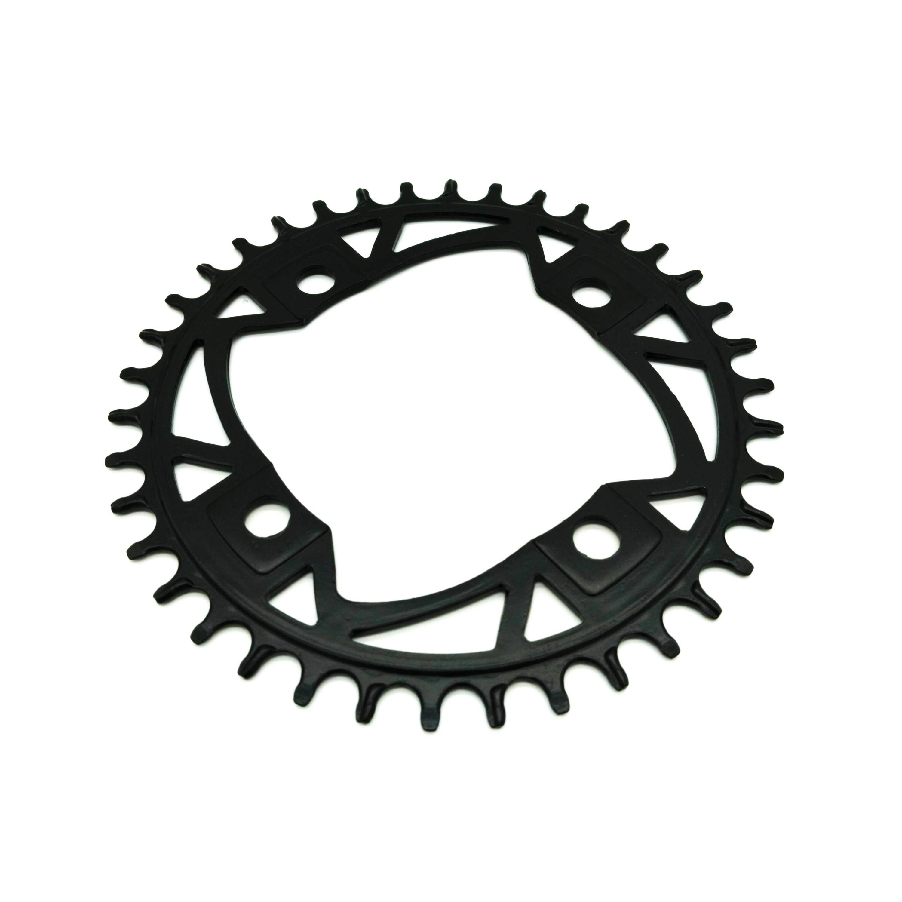 PRATO DE BICICLETA 32-34-36-38T BCD104 _ SEM SPIDER PARA BICICLETA ELÉTRICA 3/4