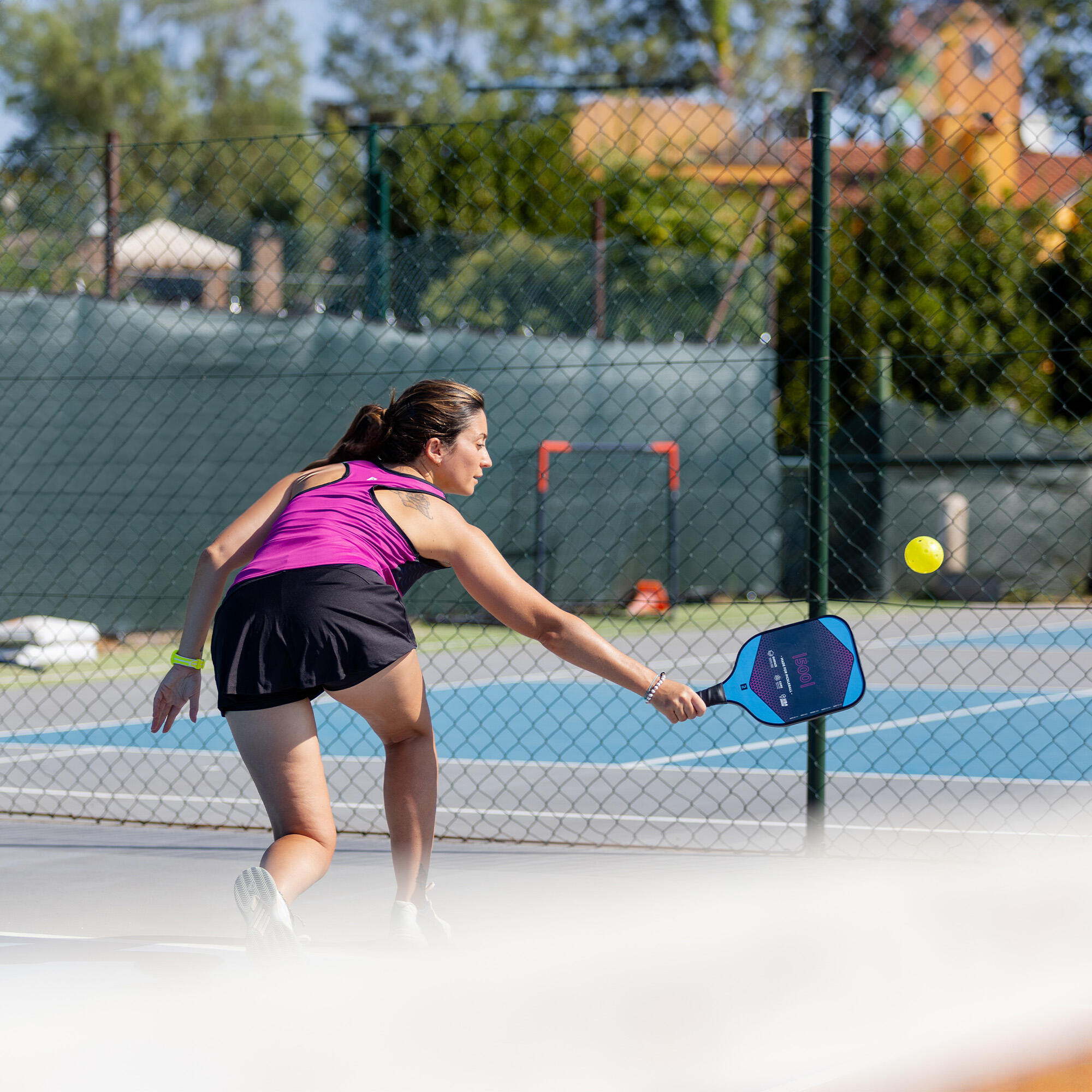 Raquette de pickleball - 500 bleu - ARTENGO