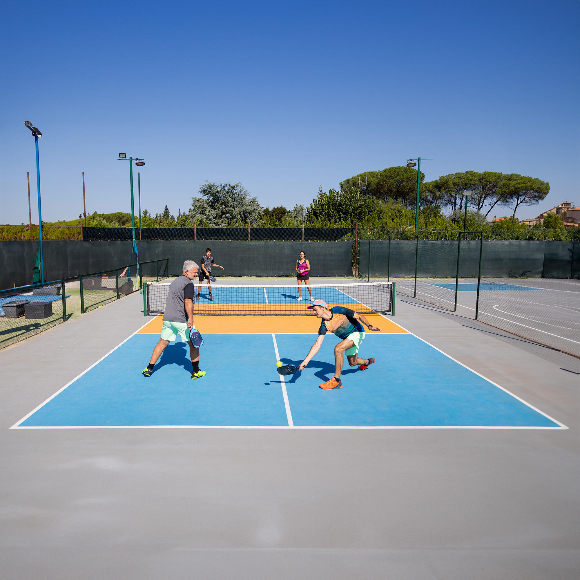 Raqueta de Pickleball 100 Negro 12/15