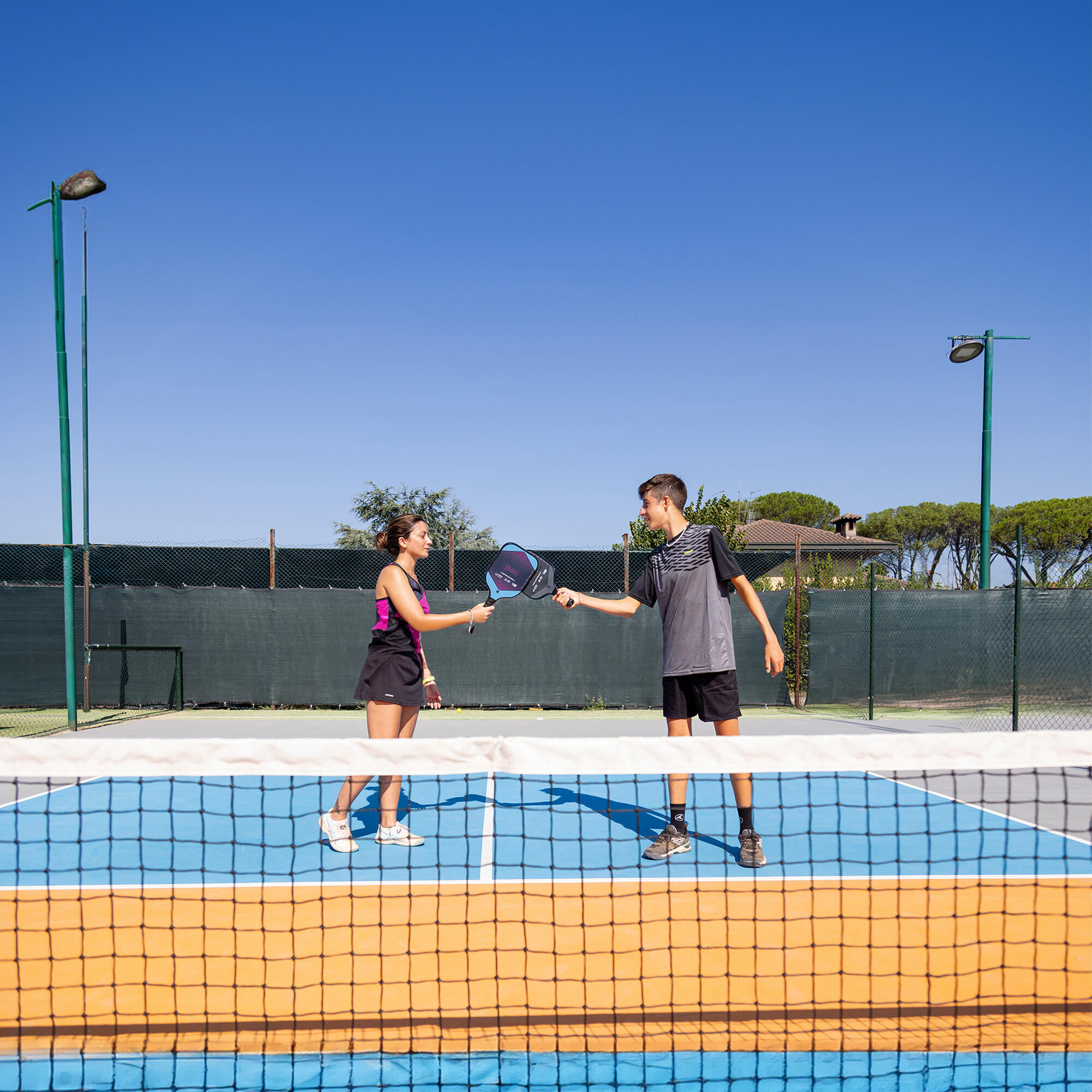 Raquette de pickleball - 100 noir - ARTENGO