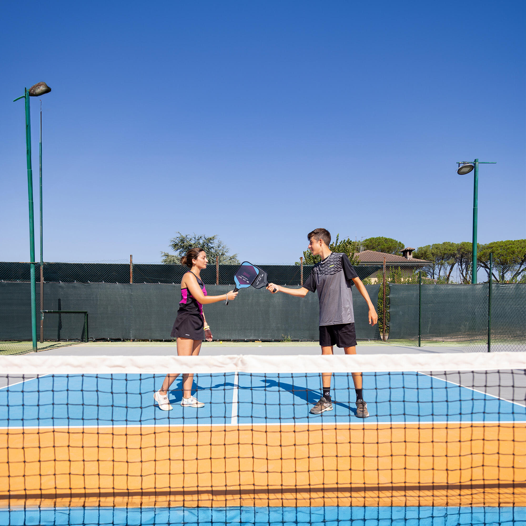 Raqueta de Pickleball 100 Negro 11/15