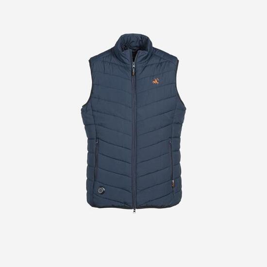 Gilet riscaldante blu