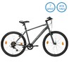 Mountain Bike Rockrider ST30 Grey - 7 Speed, MTB Tyres, Unisex Frame, V-Brakes