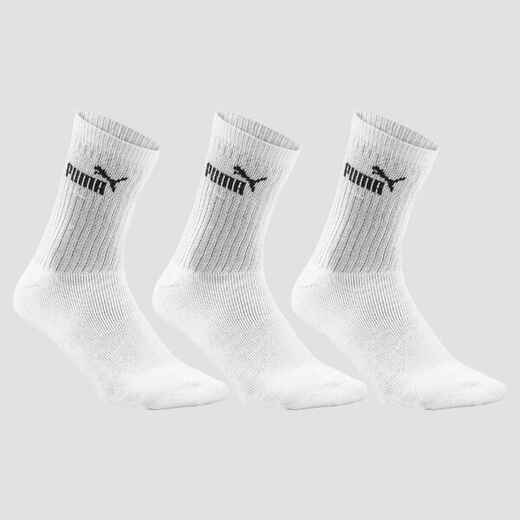 
      High Socks Tri-Pack - White
  