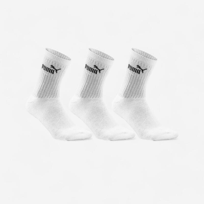 CALCETINES PUMA ALTOS X3 BLANCO