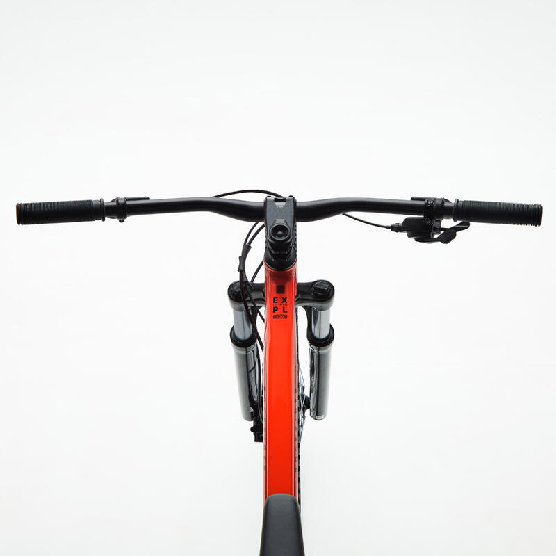 Bicicleta de montaña MTB 29" aluminio Rockrider Explore 500 Rojo