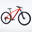 Bicicleta de montaña MTB 29" aluminio Rockrider Explore 500 Rojo