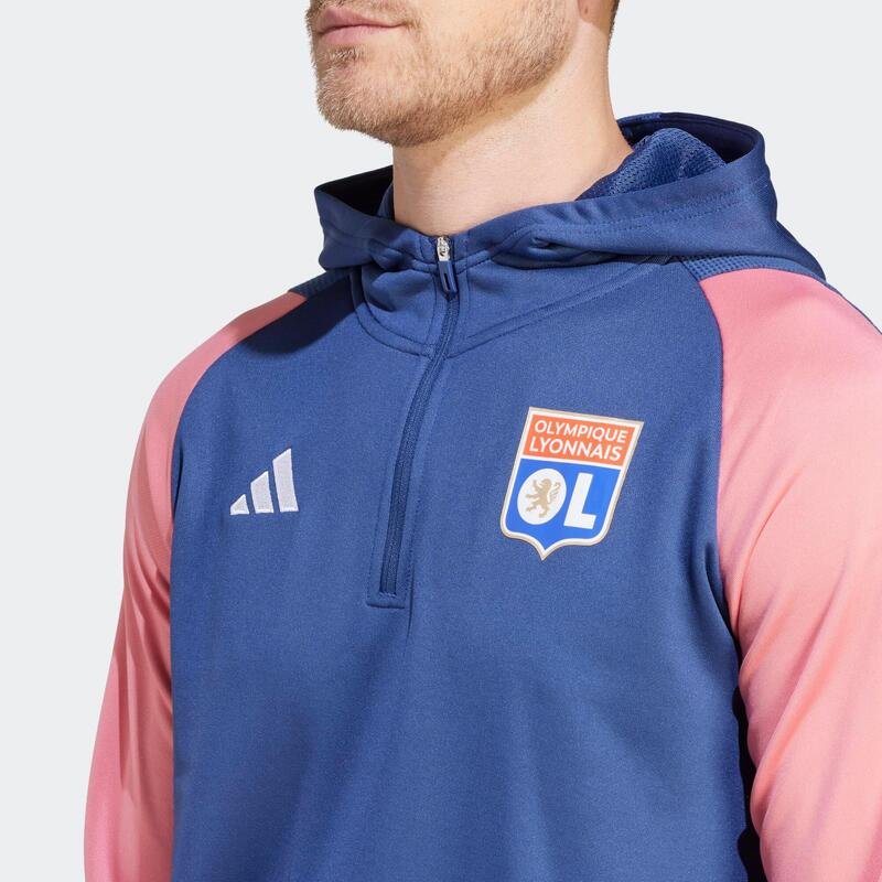 Damen/Herren Fussball Kapuzenpullover - Olympique Lyon Saison 2023/24