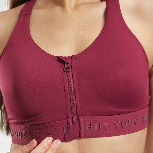 Women's Front Zip Sports Bras. Nike ID