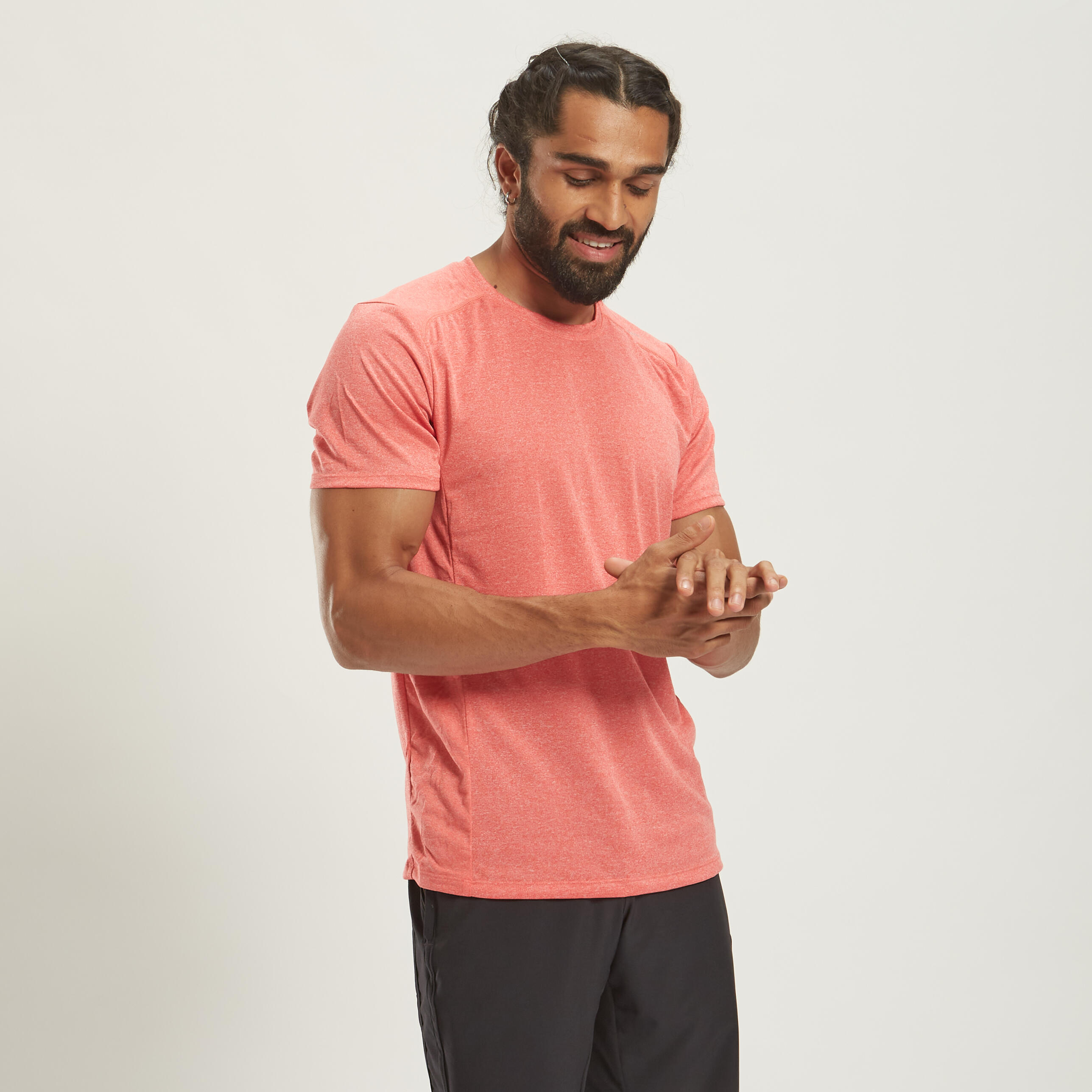 Men’s Breathable Crew Neck Fitness T-Shirt 4/5