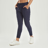 Women Gym Pants Carrot-Cut - Navy Blue