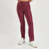 Women Gym Leggings Flare Pants - Maroon