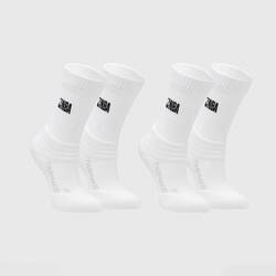 Kids' Basketball Socks SO 900 NBA - White