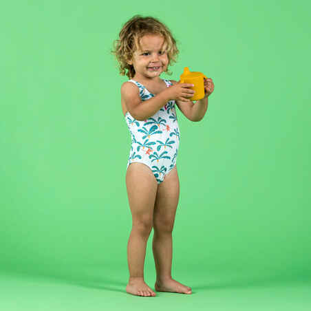 Baby Girls' 1-Piece Swimsuit monkey