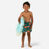 Baby / Kids' Swim Shorts Dark Green Van Print