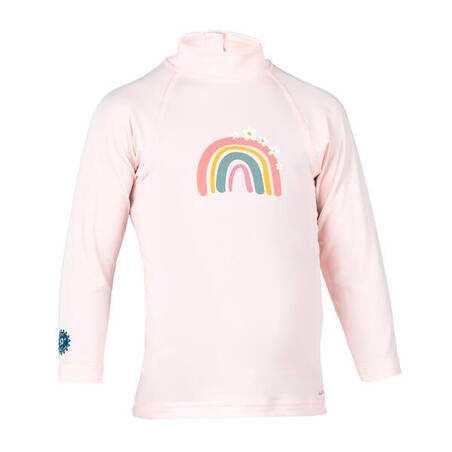 Baby Anti-UV Long-sleeved T-shirt Rainbow print
