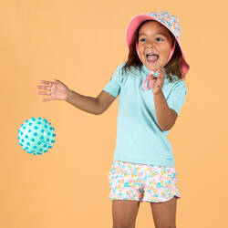 Baby Short-Sleeved Anti-UV T-shirt Light Blue