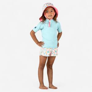 Baby Short-Sleeved Anti-UV T-Shirt Light Blue Sun-Protective & Comfortable