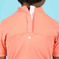 Baby UV-protection short sleeve T-shirt - Coral