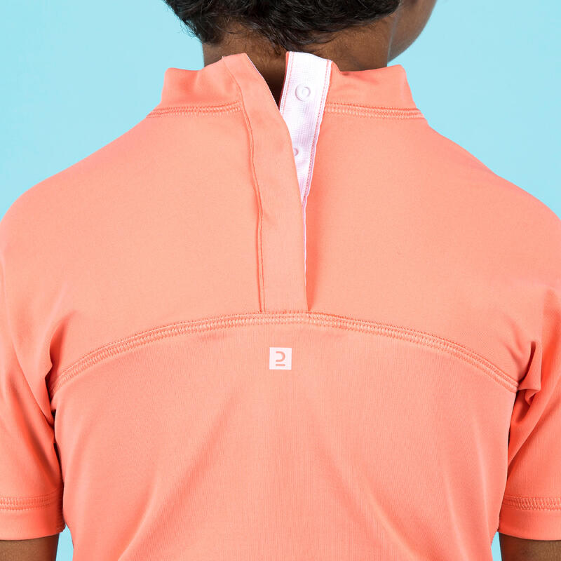 Tricou anti-UV, UPF50+, UV>95% Corai Bebe