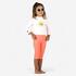 Baby/Kids' Long Sleeve UV Swim Suit Pink Print Protective & Comfortable