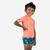 T-shirt anti uv bébé manches courtes corail