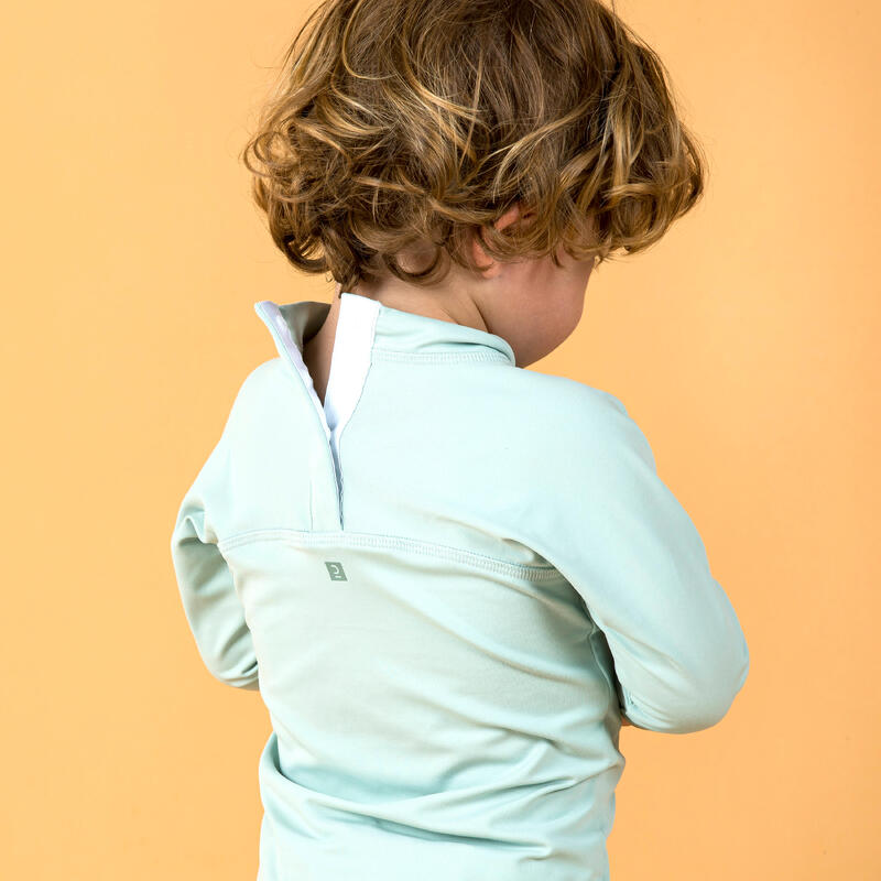嬰幼兒款抗紫外線長袖 T 恤麵包車圖案