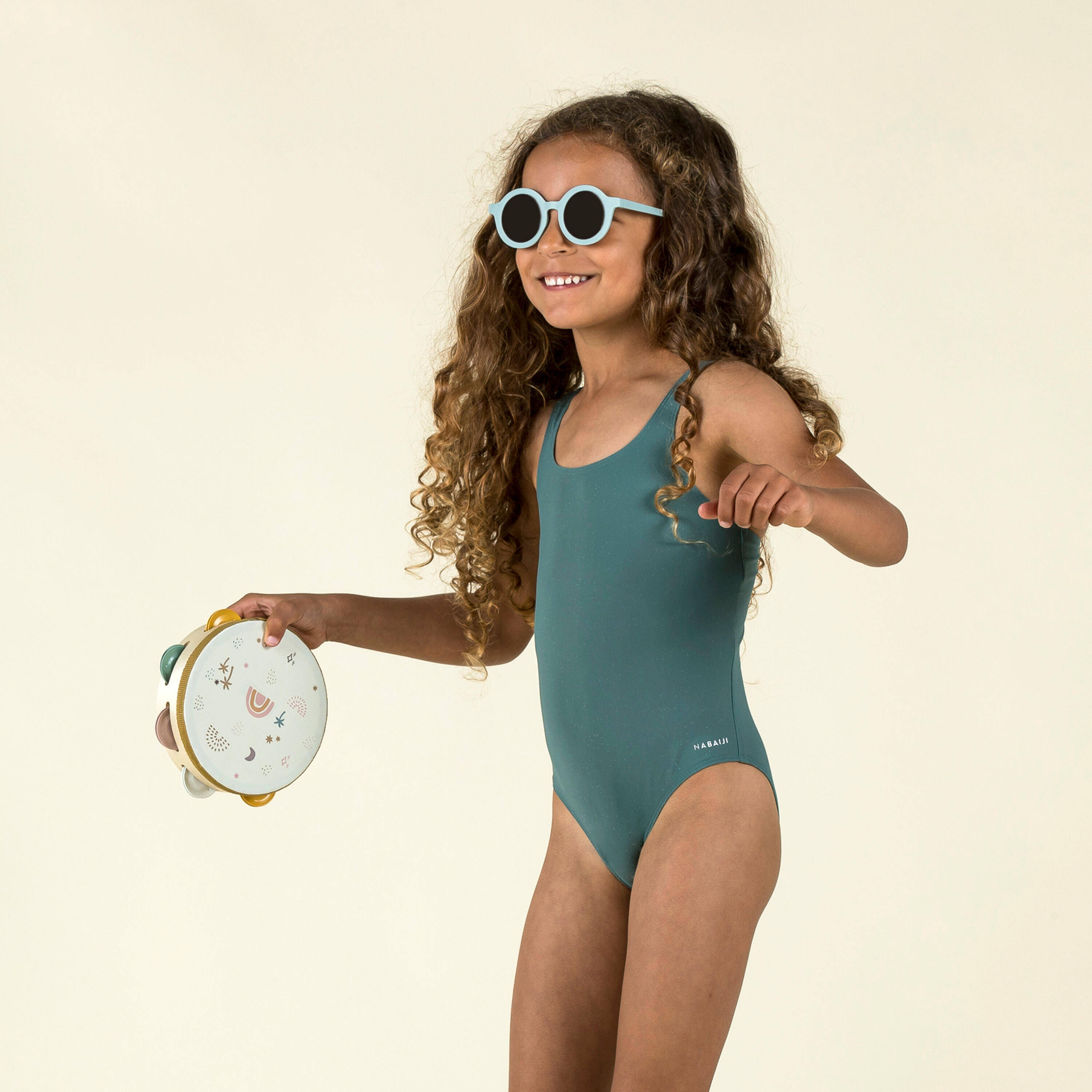 Baby Girls' 1-Piece Swimsuit Julia Starlight Soft & Stretchable -  3
