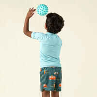 Baby Short-Sleeved Anti-UV T-shirt Light Blue