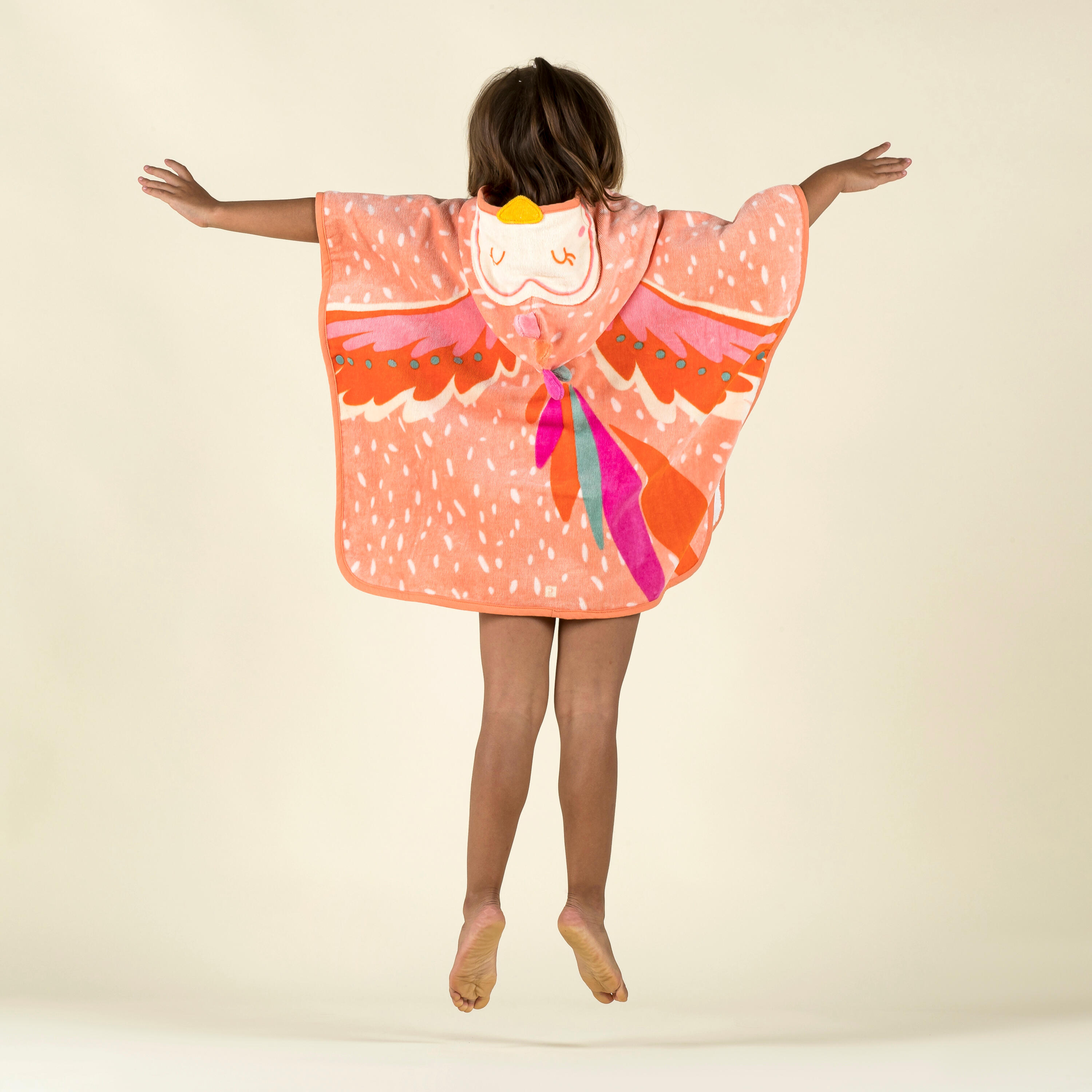Baby cotton changing poncho - Parrot 2/15