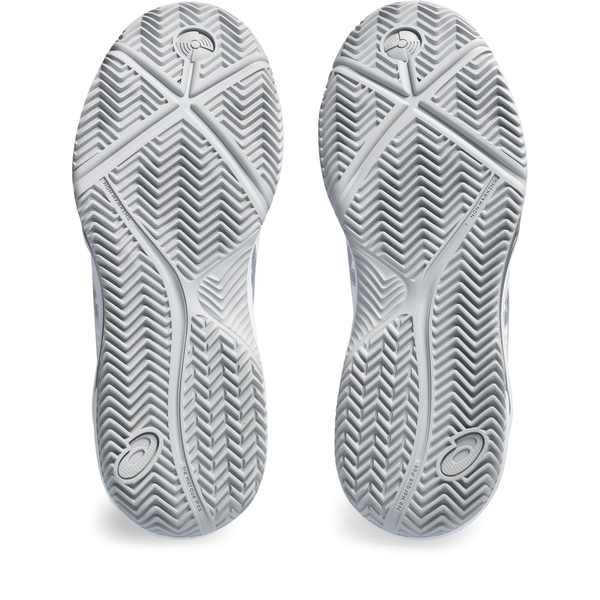 Padelschoenen voor dames Gel-Dedicate 8 wit grijs 3/7