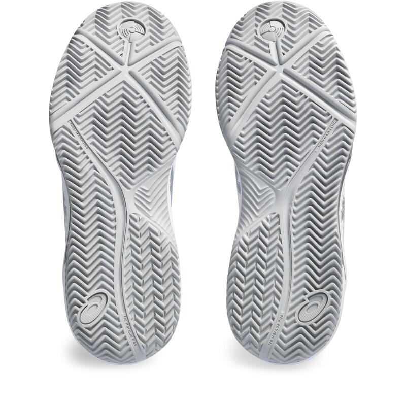 Calçado de padel mulher - Asics Gel dedicate 8 branco/cinzento